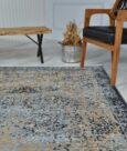 ROYAL WOOL-BAMBOO RUG - INDIGO