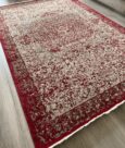 ROYAL WOOL-BAMBOO RUG - RED