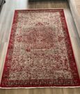 ROYAL WOOL-BAMBOO RUG - RED