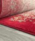 ROYAL WOOL-BAMBOO RUG - RED