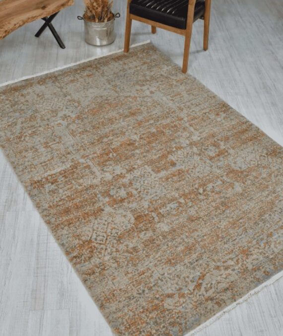 HAMPTON WOOL-BAMBOO RUG – DAMSON