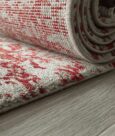 HAMPTON WOOL-BAMBOO RUG - RED