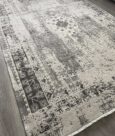 ANTIQUE WOOL RUG - BEIGE GREY