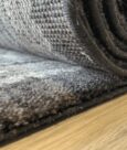 OUSHAK INFINITY WOOL RUG - DARK LIGHT GREY