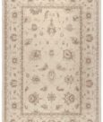 OUSHAK FLAME WOOL RUG - BEIGE