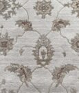 OUSHAK FLAME WOOL RUG - BEIGE