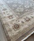 OUSHAK FLAME WOOL RUG - VISONE BEIGE