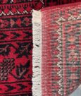 TRIBAL BAMBOO RUG - RED