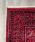 TRIBAL BAMBOO RUG - RED