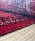 TRIBAL BAMBOO RUG - RED