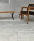 PLAIN BAMBOO SILK RUG - WARM GREY