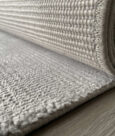 PLAIN BAMBOO SILK RUG - WARM GREY