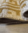 MAZE BAMBOO RUG - GOLD